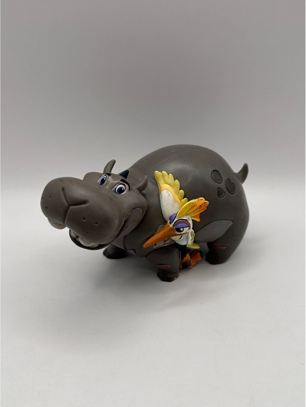 Disney The Lion Guard Beshte with Ono toy figure Gray hippopotamus